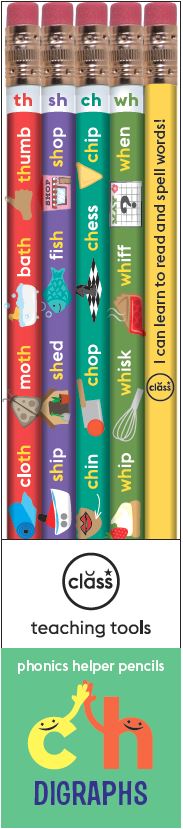 Digraph Phonics Pencils