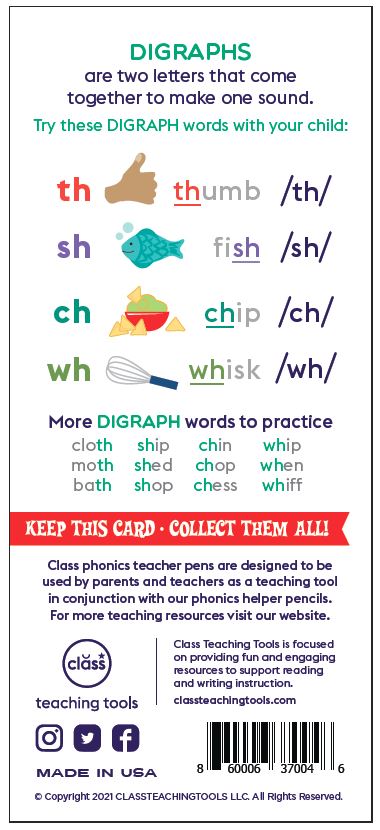 Digraph Phonics Pen